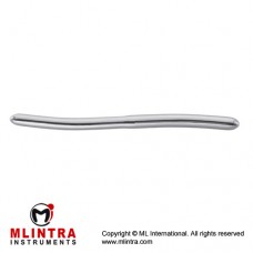 Hegar Uterine Dilator Fig. 17/18 Brass - Chrome Plated, 20 cm - 8" Diameter 17.0 - 18.0 mm Ø